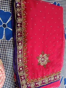 Pink Beautiful Saree💓