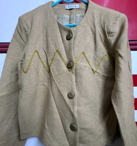 Beige Women's Blazer