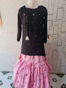 Dhoti Dress Size- 10 To 12 Year&#39;s