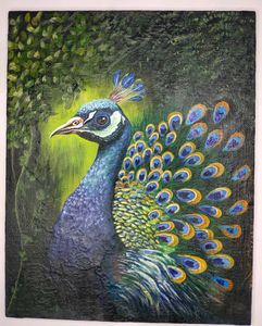 Peacock Painting