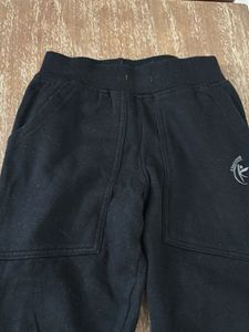 Boys Black Joggers