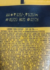 LAKME SUN EXPERT Tinted Sunscreen