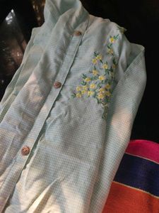 Floral Simple Designer Kurta