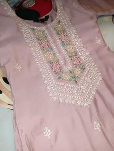 Organza Kurti Set