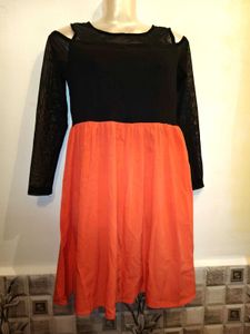 Cute Two-Tone Dress Size S/ M