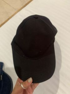 Denim &amp; Black Caps New