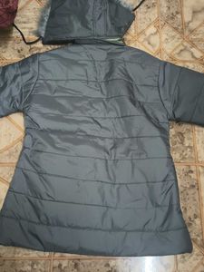 Stylish Grey Padded Jacket