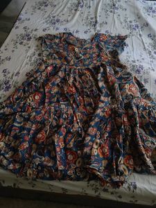 Kalamkari Frock stitched one