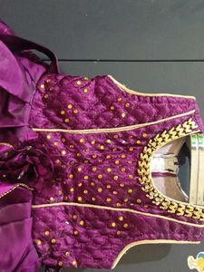 Very Beautiful Frock For Girl.