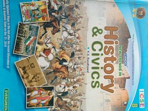 History And Civics Book For Class 8