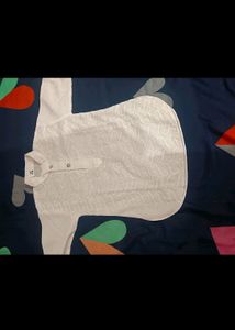 White Kurta Set for Kids