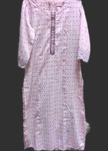 Elegant Pink Kurta Set ,