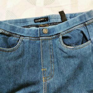 Embroidery Kurta And Jeggings Combo