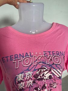 Pink Tokyo Graphic Tee