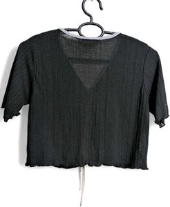 Cute Tie Front Top