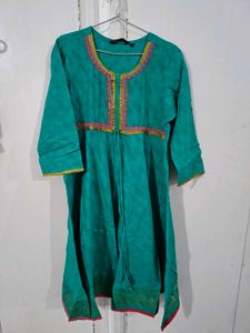 Rangmanch Green Kurta Set