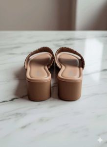 Zudia Laser-Cut Slip-On Sandals