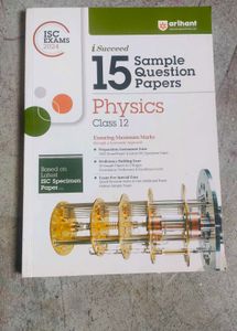 ISC Physics Sample Paper Class 12