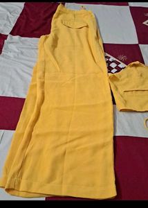Stylish Yellow Co-ord Set