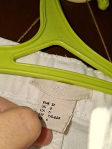 White H&amp;m Denim Jeans (Unused)