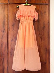 Peach Dress