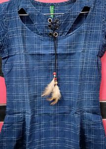 Women Navy Blue Top