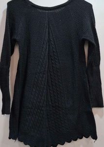 Woollen Women Winter Long Tops, Size: Free Size