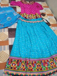 Special Vrindavan Channiya Choli For Navratri