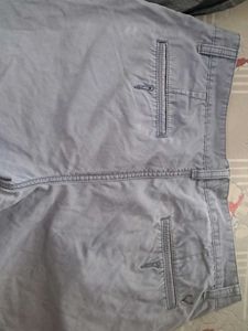 Denim Look Chinos /Trousers