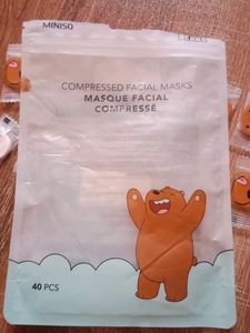 20 Compressed Facial Masks