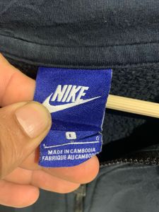 Nike Black Zip-Up Hoodie