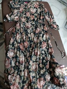 Floral Print Maxi Dress