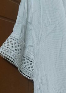 White Long Top