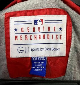 MLB Cincinnati Reds quarter zip pullover jacket