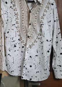 Patterned Casual Shirt