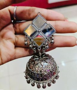 Oxidised jhumka