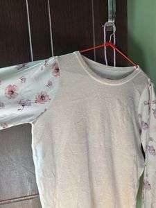 Floral Sleeve Top