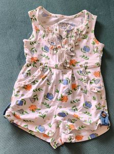 4- Cute Girl Rompers And Onesies
