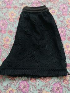 Lace Black Shorts