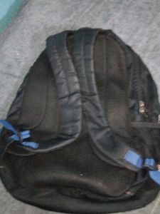 Blue &amp; Black Backpack