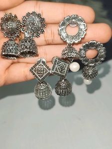 Pack Of 6 Assorted Earrings (Combo)