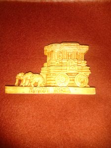 Hampi stone Chariot.