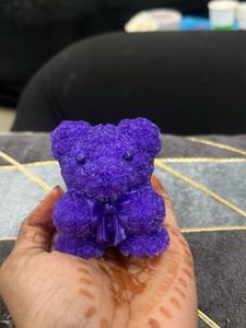 Purple Teddy Bear Decor