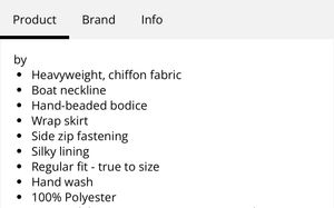 Embellished Wrap Dress