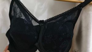 Elegant Black Lace Bra
