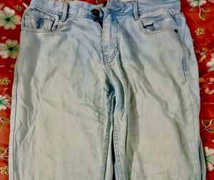 Light Wash Denim Jeans