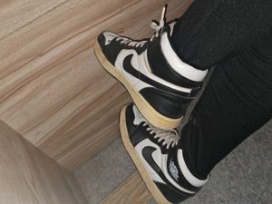 OG Nike Jordan 1 Low Black&White Sneakers Shoes