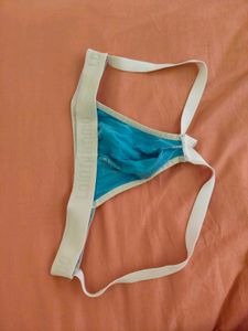 Blue Jockstrap For Men