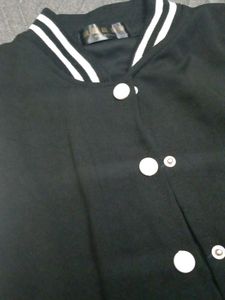 Back White Korean Jacket
