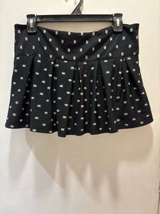 Black Mini Skirt with Short